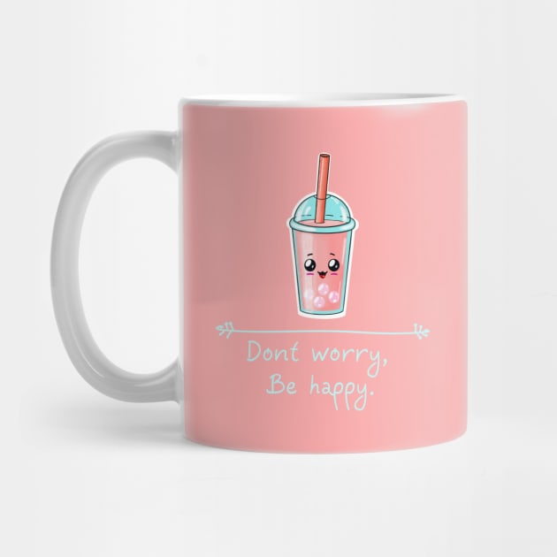 Dont worry be happy by CuppaDesignsCo